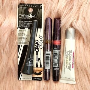 DISCONTINUED!! Brand New 4CT. BUNDLE MAYBELLINE COSMETICS